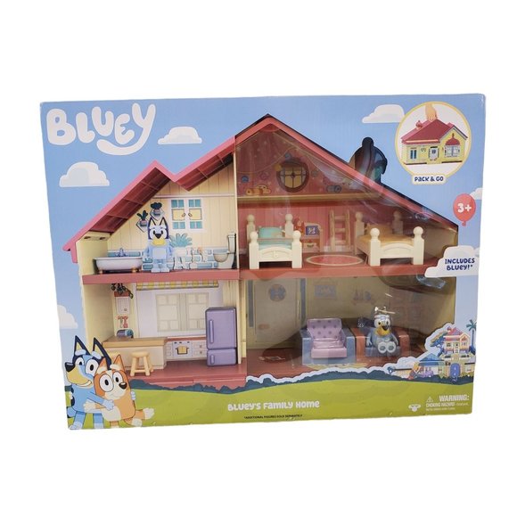 Blueys Family Home Blueys House Bluey and Bingo Bluey Toys - Picture 11 of 11
